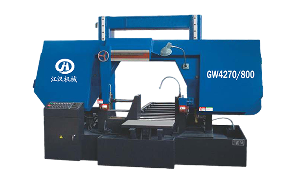 辰溪GW4270/800双柱龙门卧式带锯床